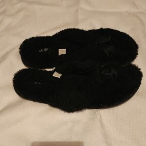 UGG Women's Cozy Black Slippers